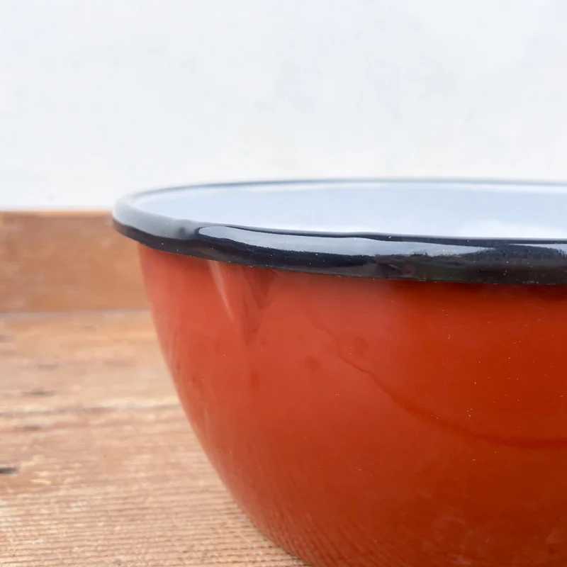 Casserole conique émail brun