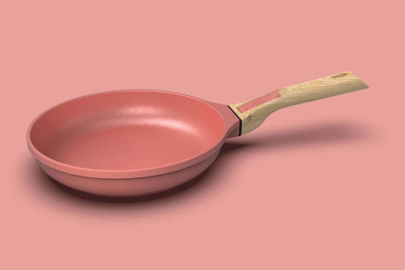 L'Incroyable Kit Cookut 2 poêles et 1 casserole à poignée amovible - guimauve