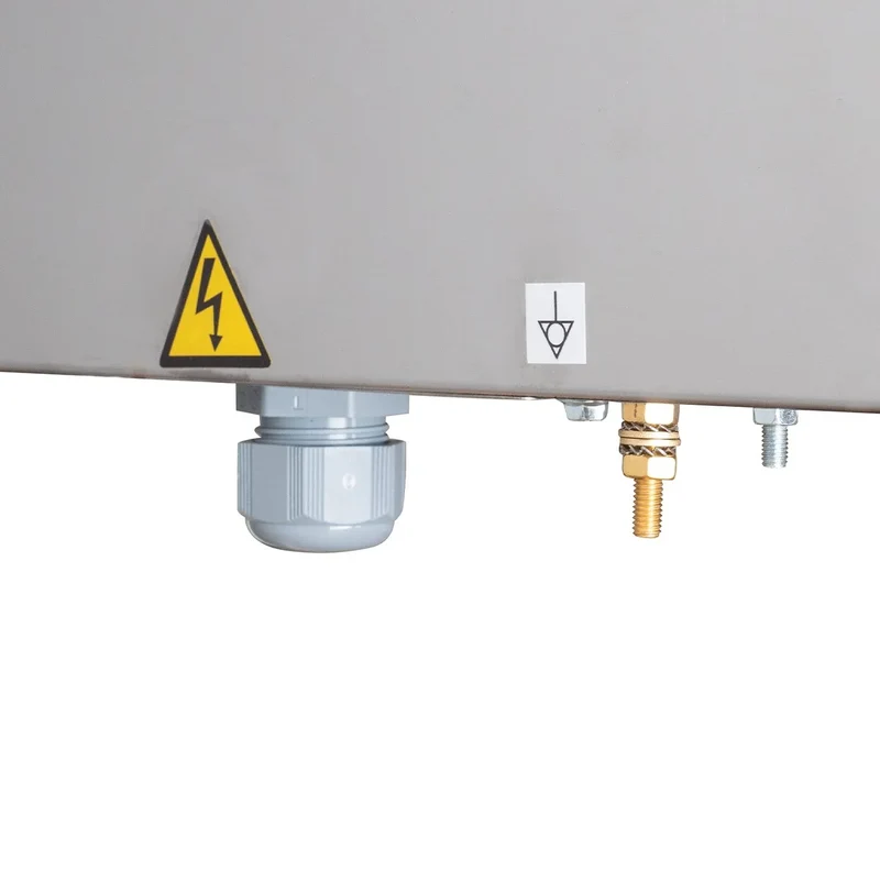 Cuisinière électrique Série 700 - 70/70 avec four électrique, chaleur tournante - 4 plaques de cuisson carrées, encastrées - 12,6 kW