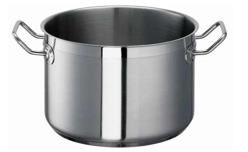 Batterie de casseroles Chef, inox, 7 pièces, avec couvercles