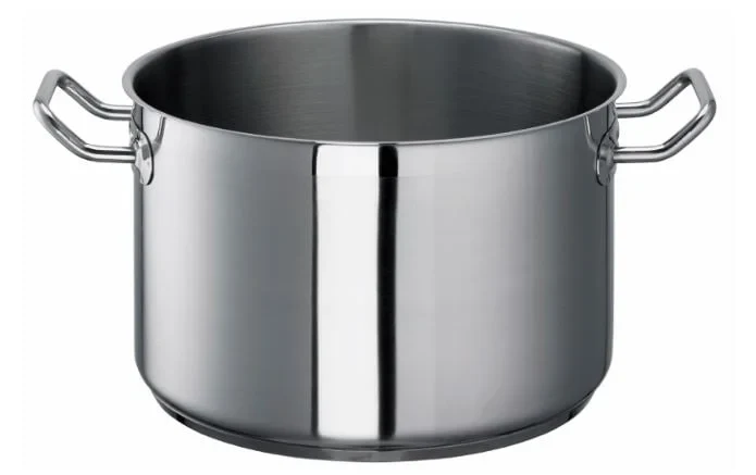 Batterie de casseroles Chef, inox, 7 pièces, avec couvercles