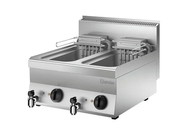 Friteuse électrique Bartscher 650 Snack 2x10L - appareil de table
