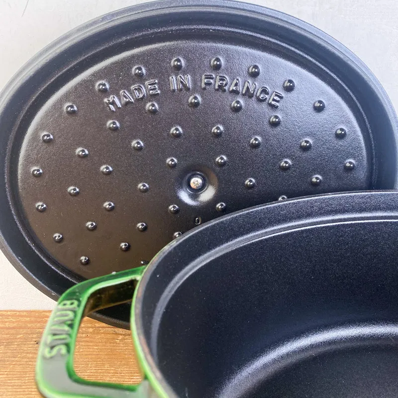 Cocotte en fonte Vert Basilic