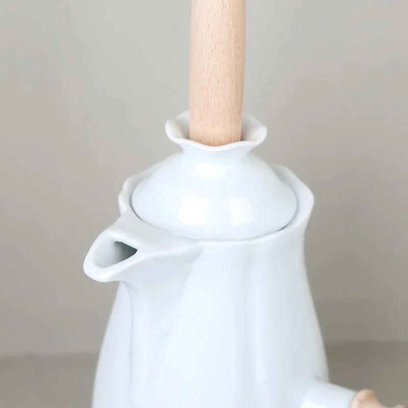 Chocolatière en porcelaine