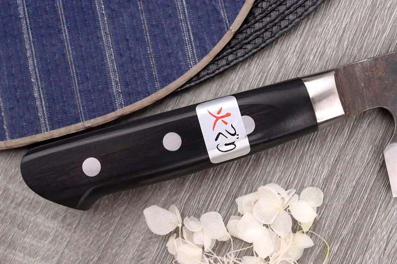 Couteau santoku 18cm japonais artisanal Fujiwara Denka