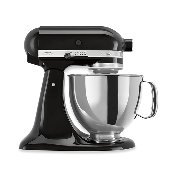 Robot artisan noir 5KSM175PS avec accessoires supplémentaires Kitchenaid
