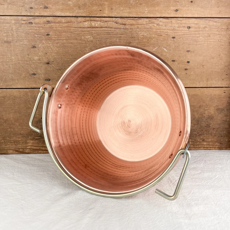Bassine à confiture en cuivre