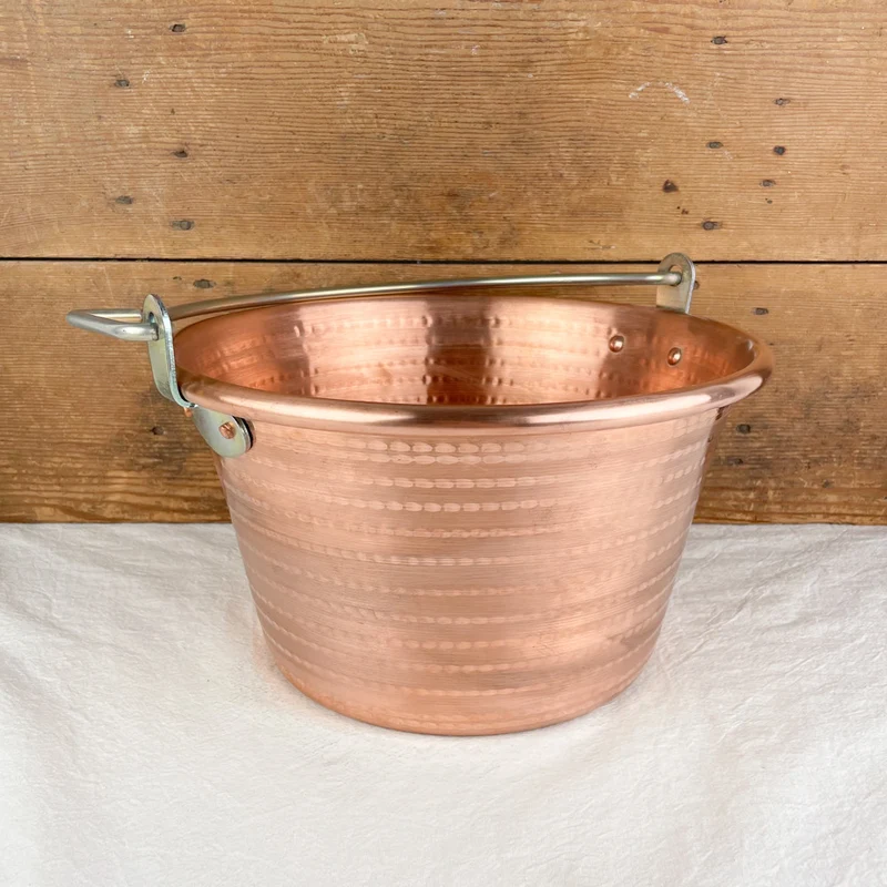 Bassine à confiture en cuivre