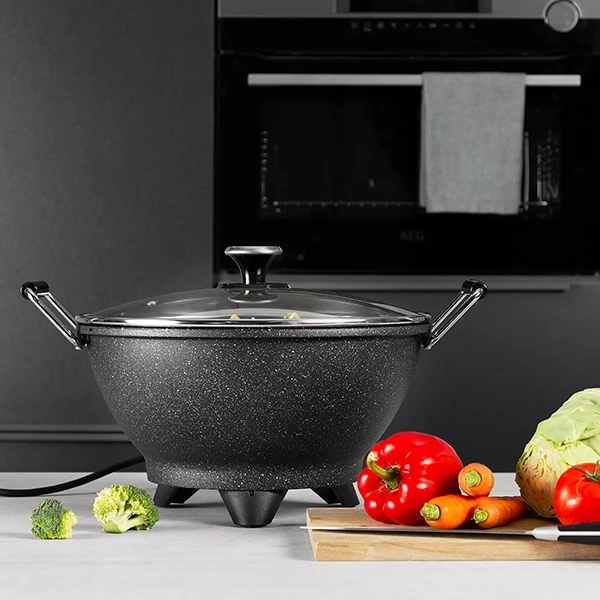 Wok électrique 7 L 1400 W 01.162389.01.001 Princess