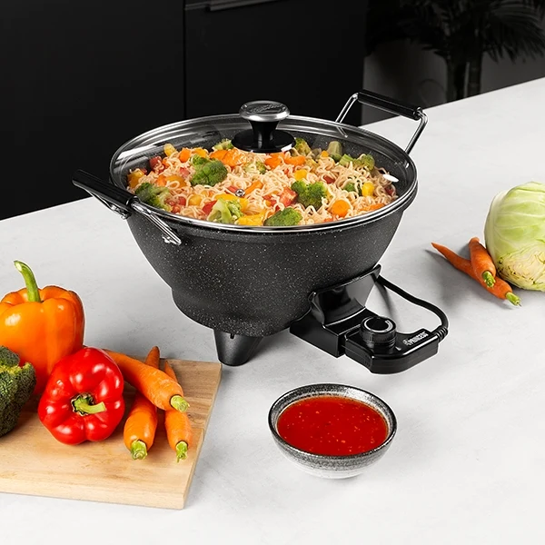Wok électrique 7 L 1400 W 01.162389.01.001 Princess
