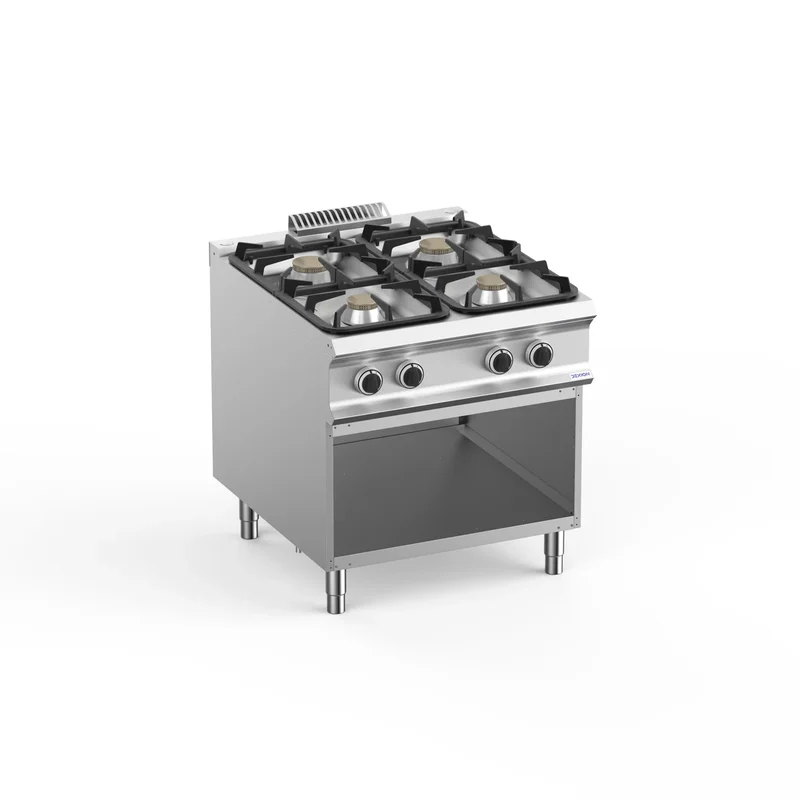 Cuisinière à gaz Dexion Lux 980 - 80/90 - 4 feux - 36 kW