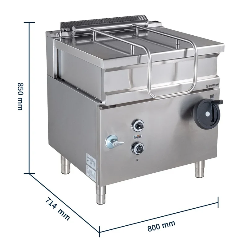 Sauteuse basculante électrique série 700 - 50 litres