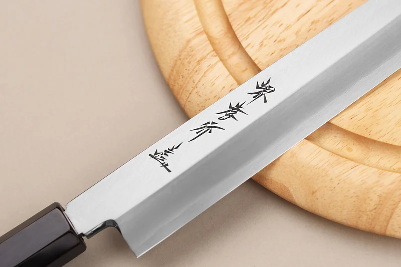Couteau yanagiba 27cm japonais artisanal Sakai Takayuki Ginsankou