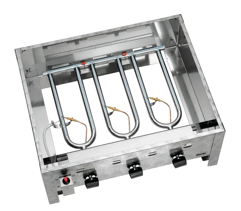 Bartscher Grill de table à gaz TB1000PF