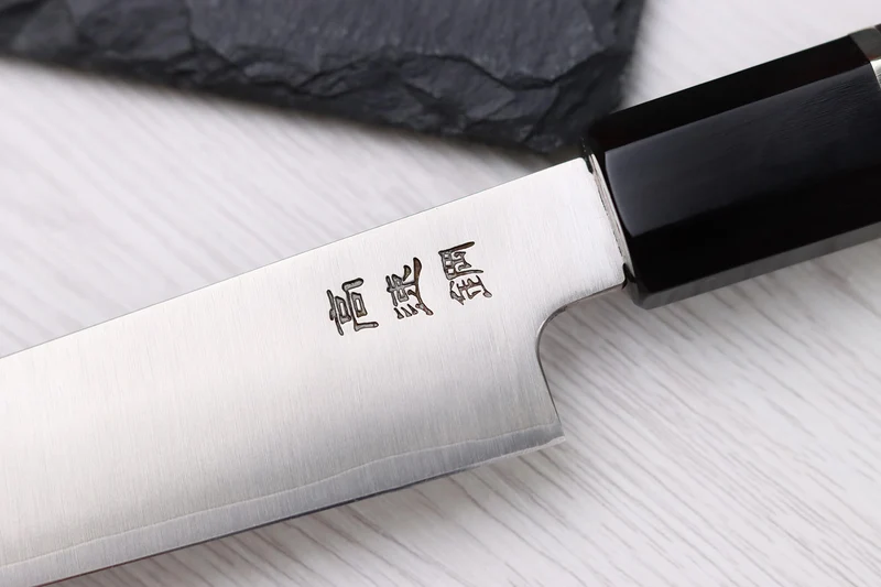 Couteau universel 16,5cm japonais artisanal Sukenari HAP40 San Maï manche en bois de rose