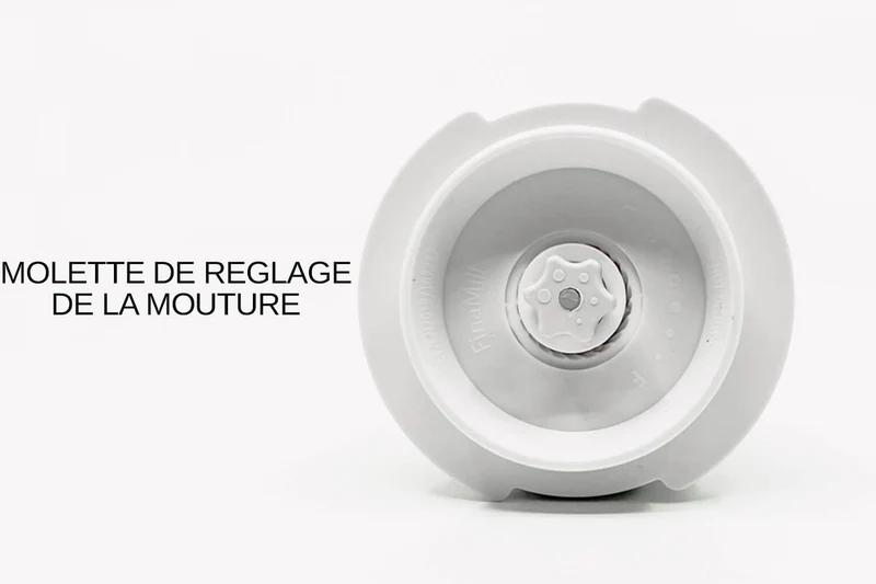 Moulin à épices électrique Finamill PRO Plus noir + 2 capsules de broyage