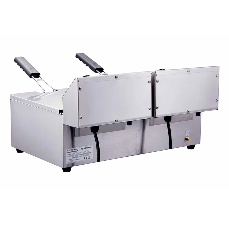 Friteuse électrique double ECO 6+6 litres