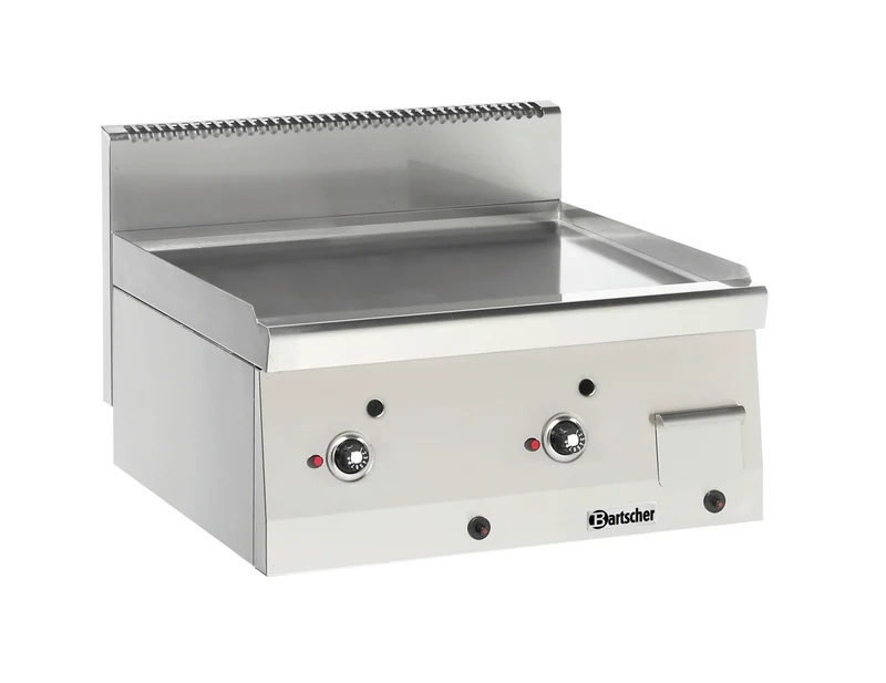 Plaque grill / plancha gaz gamme 600 – lisse – Bartscher
