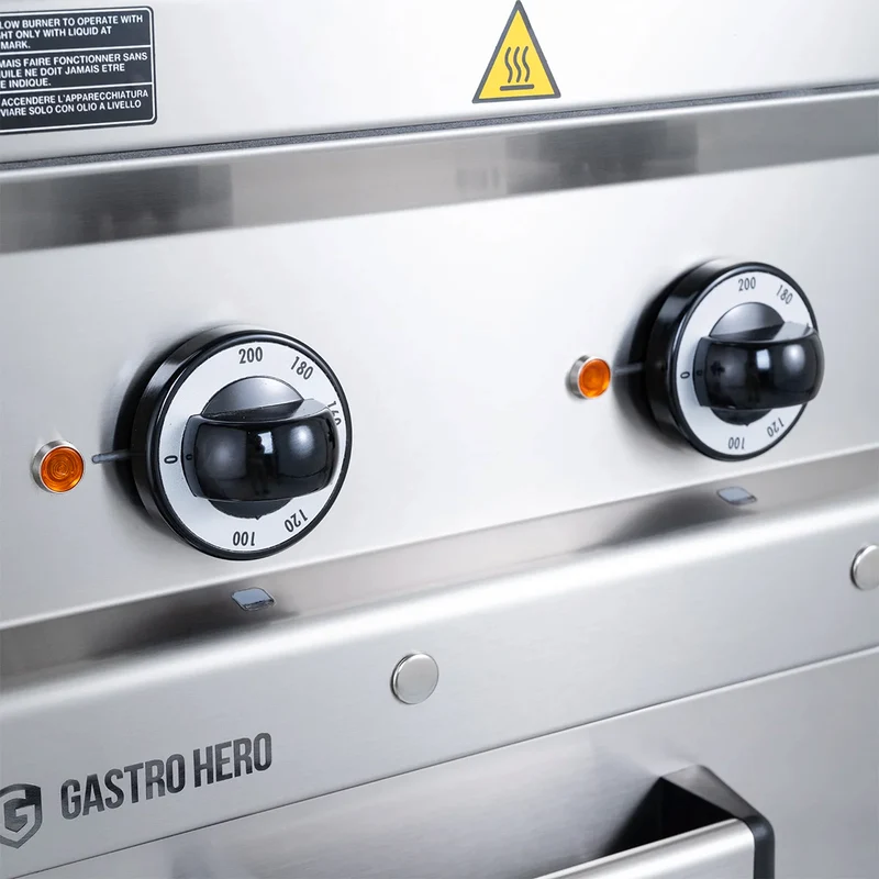 Friteuse électrique Série 700 - 40/70 - 7+7 Litres