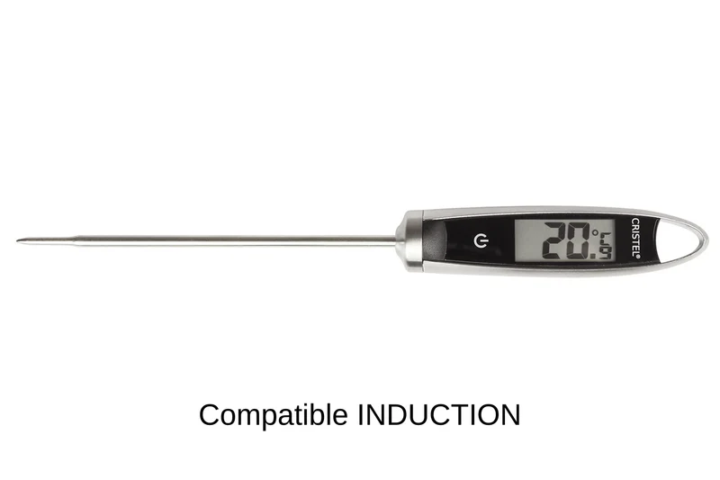 Thermomètre digital Cristel POC compatible induction