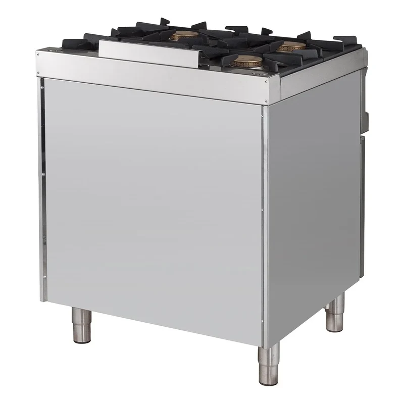 Cuisinière à gaz Série 700 - 70/70 avec four à gaz - 4 feux - 34 kW