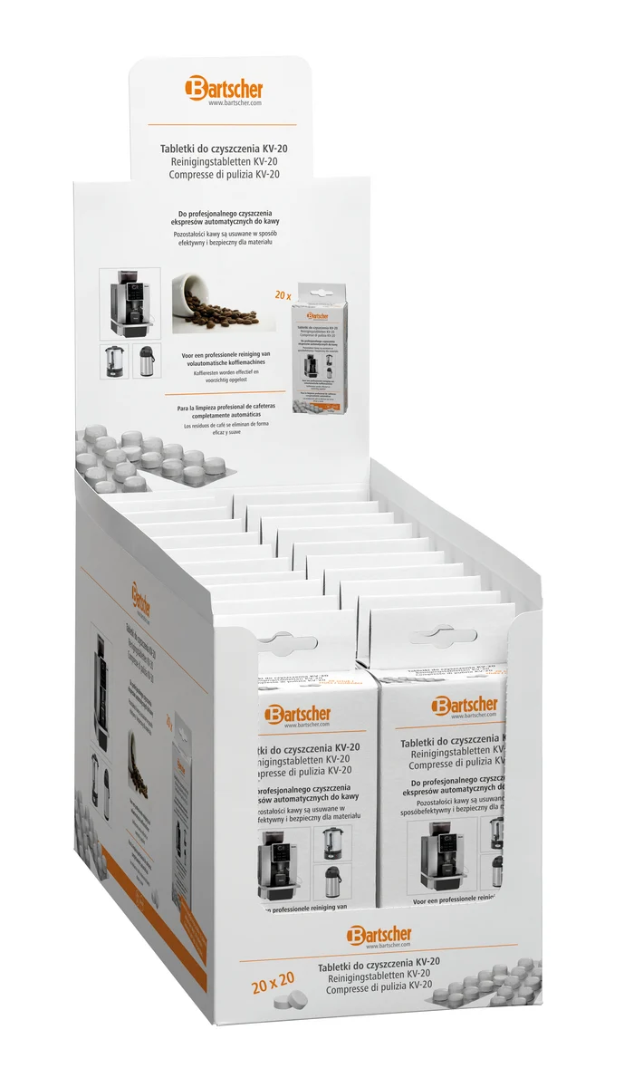 Pastilles de nettoyage KV-20 (recharge) – Bartscher