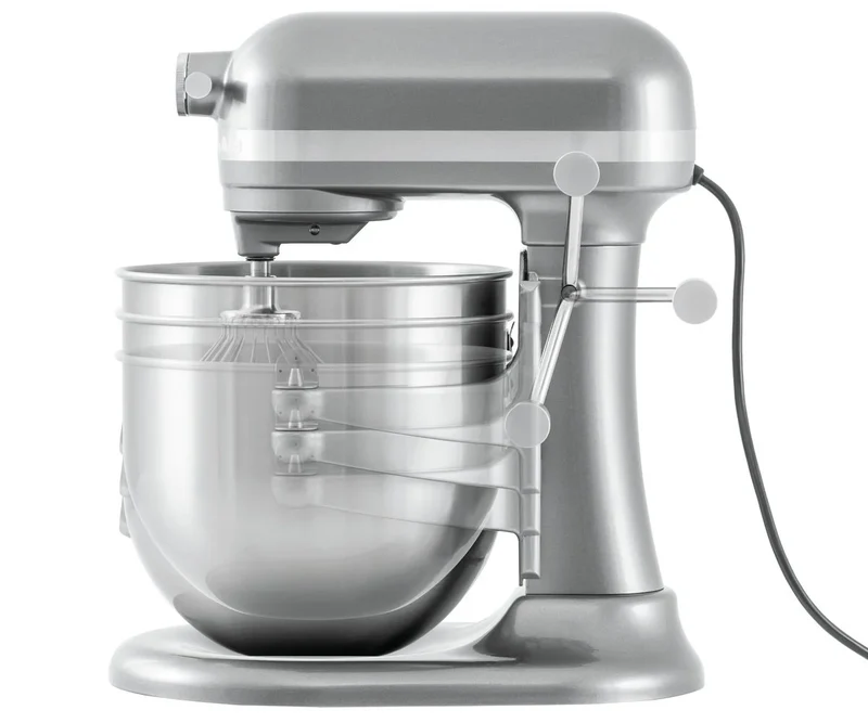 Robot pâtissier KitchenAid 5KSM70JPX 6,6L