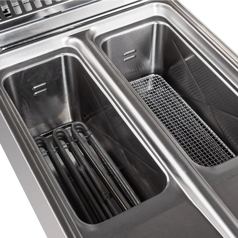 Friteuse électrique Série 700 - 40/70 - 6+6 litres - Appareil de table