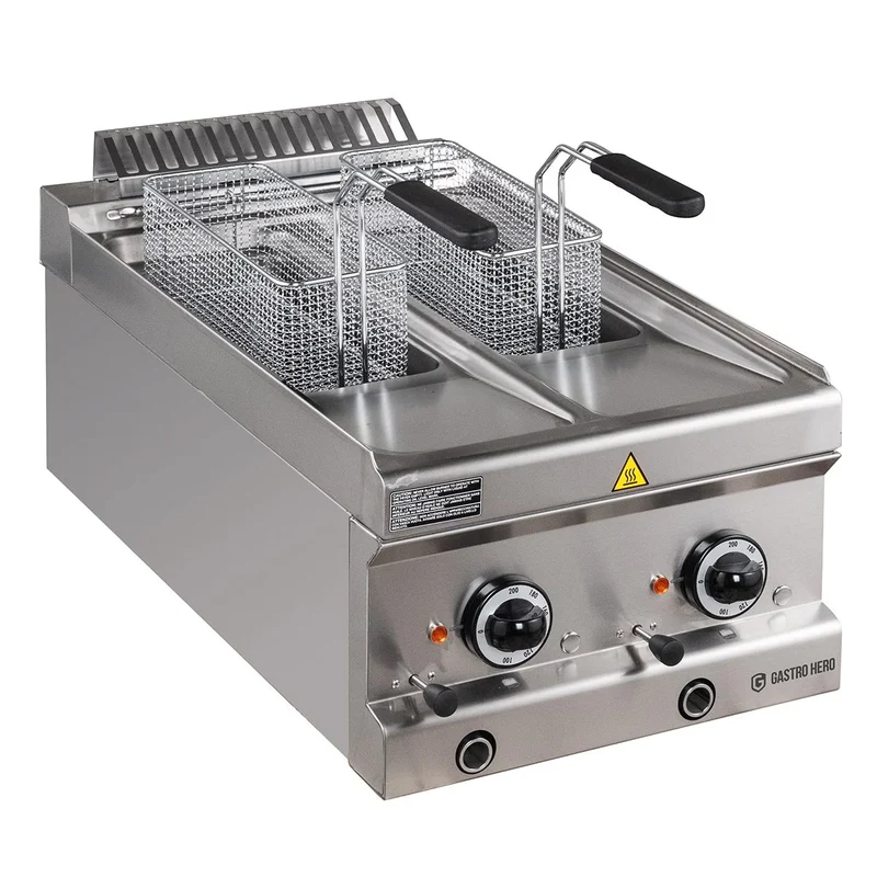 Friteuse électrique Série 700 - 40/70 - 6+6 litres - Appareil de table