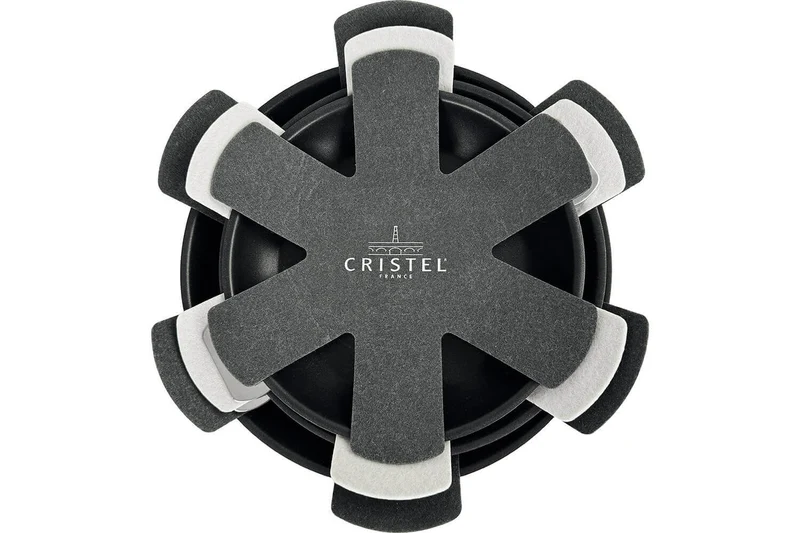Set de 3 protections Cristel pour poêle de 20 à 32cm