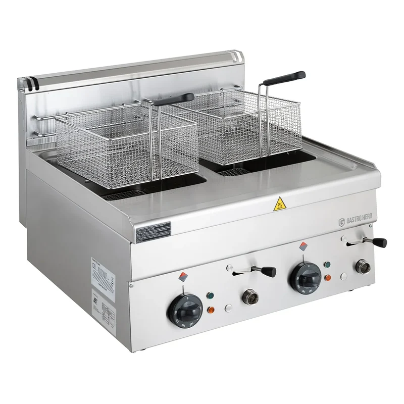 Friteuse électrique Série 600 - 60/60 - appareil de table 8+8 Litres - 18 kW