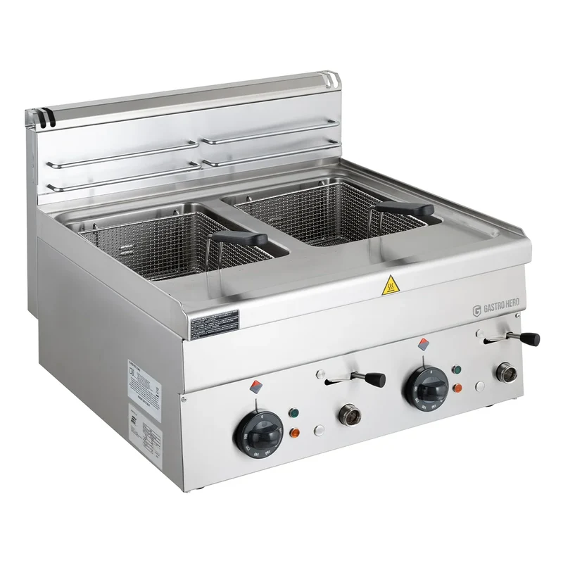 Friteuse électrique Série 600 - 60/60 - appareil de table 8+8 Litres - 18 kW