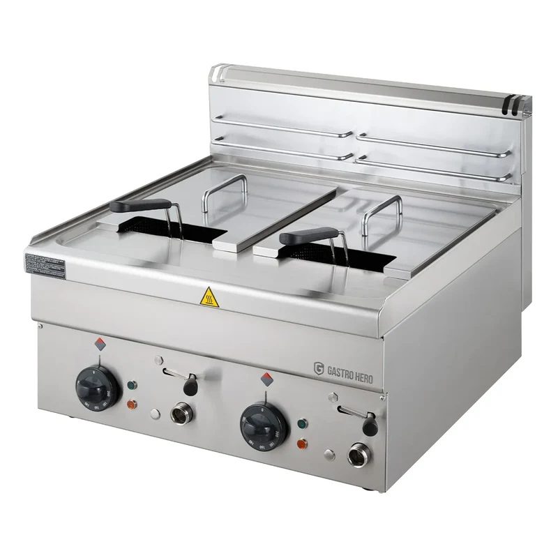 Friteuse électrique Série 600 - 60/60 - appareil de table 8+8 Litres - 18 kW