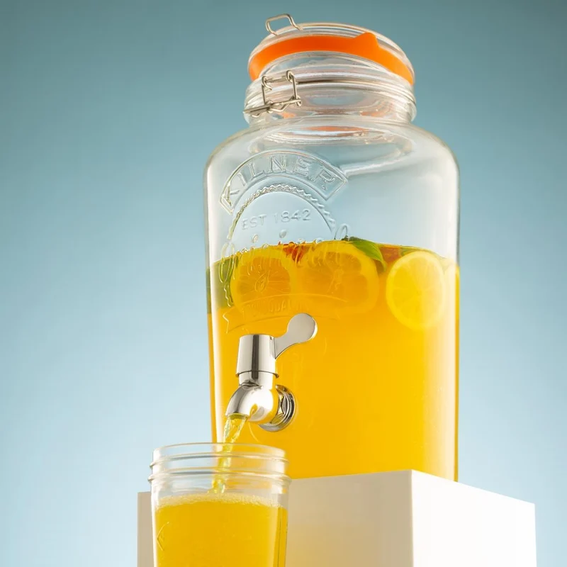 Distributeur de boissons couvercle à clip Kilner 5 litres