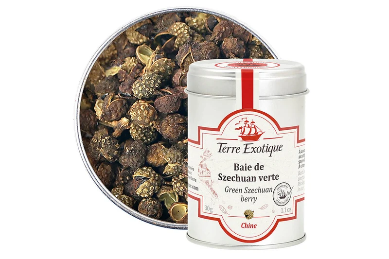 Baie de Szechuan verte Terre Exotique 30g
