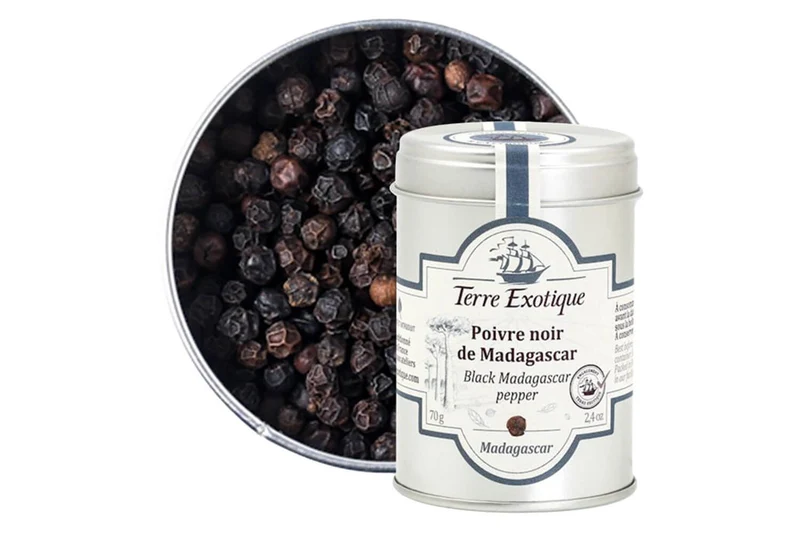 Poivre noir de Madagascar Terre Exotique 70g