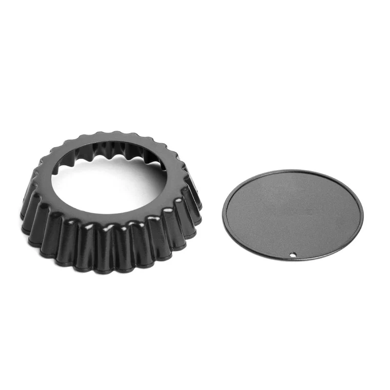 Moule à tartelette cannelé antiadhésif avec fond amovible Vogue 8 cm (lot de 3)