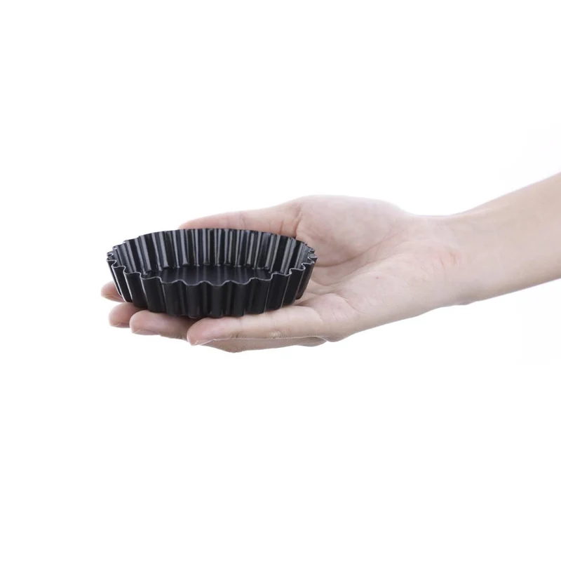 Moule à tartelette cannelé antiadhésif avec fond amovible Vogue 10 cm (lot de 3)