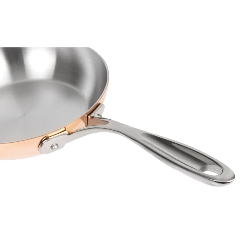 Poêle triple paroi cuivre induction Vogue 200mm