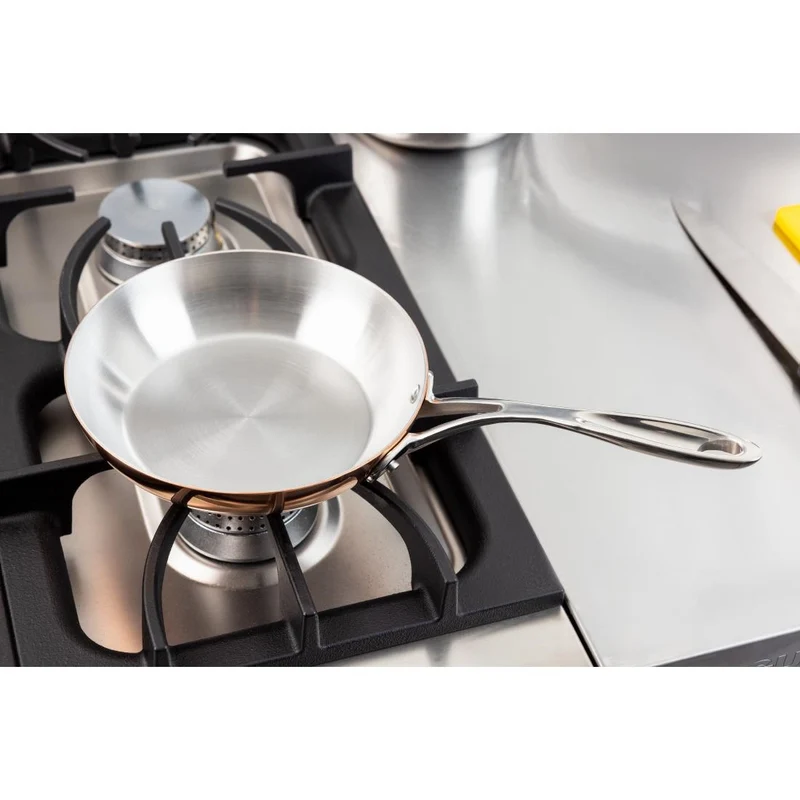 Poêle triple paroi cuivre induction Vogue 200mm