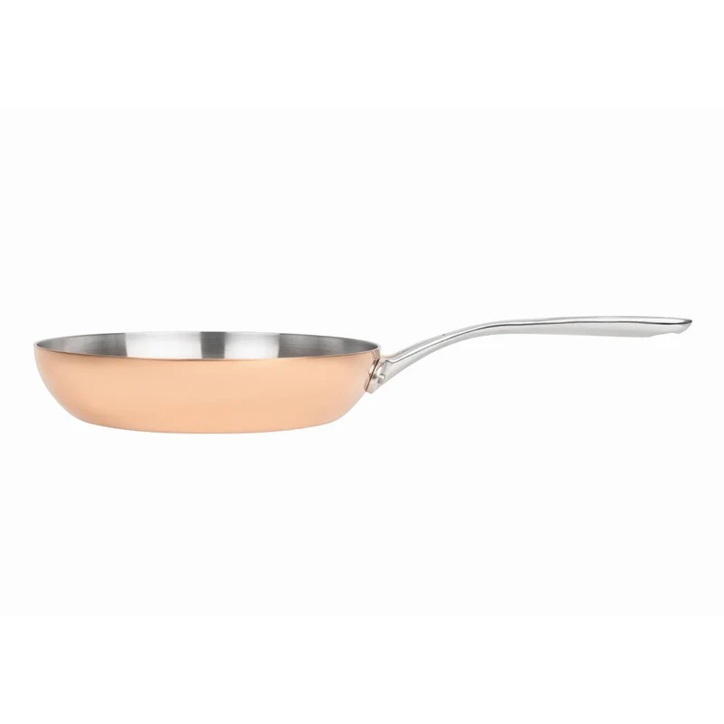 Poêle en cuivre 3 couches induction Vogue 240mm