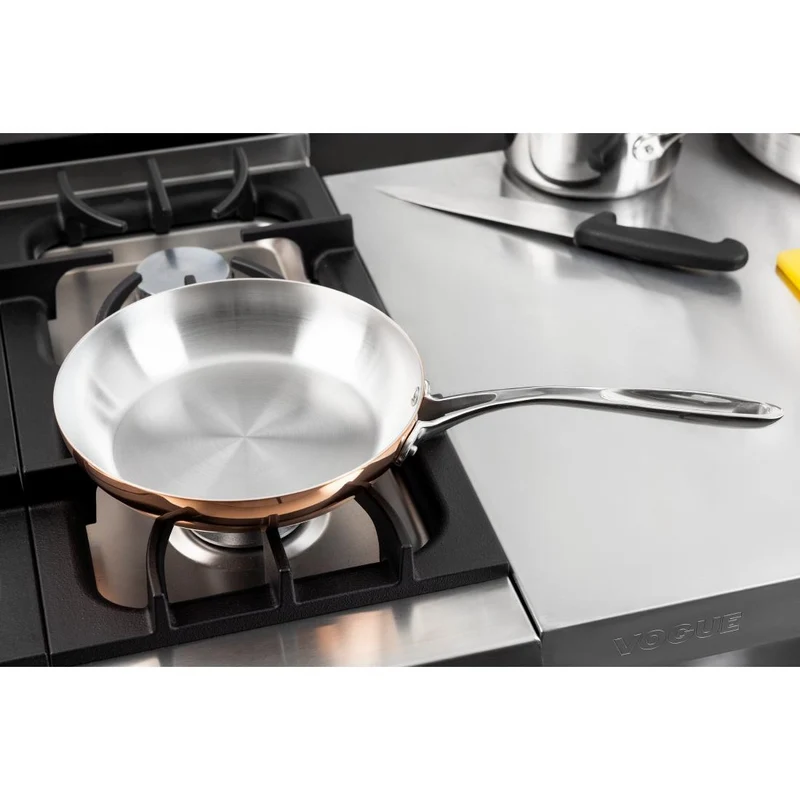 Poêle en cuivre 3 couches induction Vogue 240mm