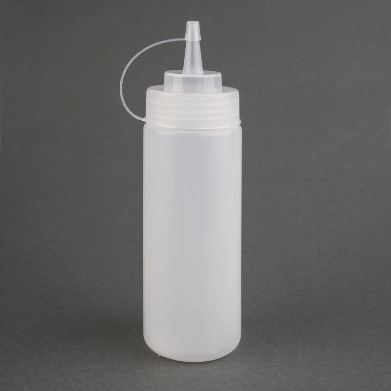 Distributeurs de sauce transparents Nisbets Essentials 340ml (lot de 6)