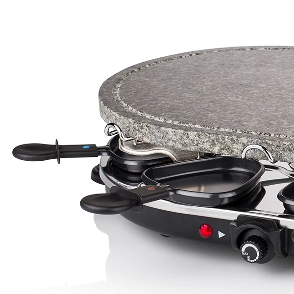 Appareil à raclette et pierre à cuire ovale 1200 W Princess