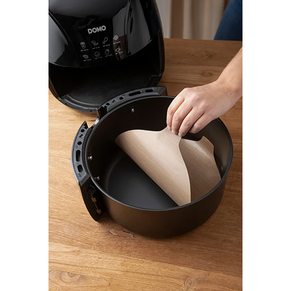 Set de feuilles de cuisson rondes pour friteuses à air chaud NoStik