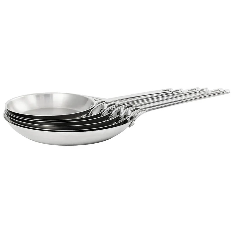 Poêle Inox Brossé 1826 - CRISTEL