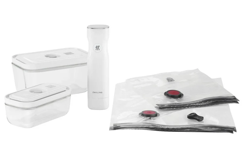 Set de démarrage Zwilling Fresh & Save 7 pièces S/M 1 pompe à vide + 2 boîtes en verre + 4 sacs