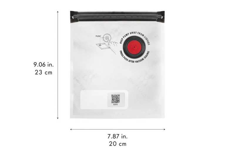 Set de démarrage Zwilling Fresh & Save 7 pièces S/M 1 pompe à vide + 2 boîtes en verre + 4 sacs