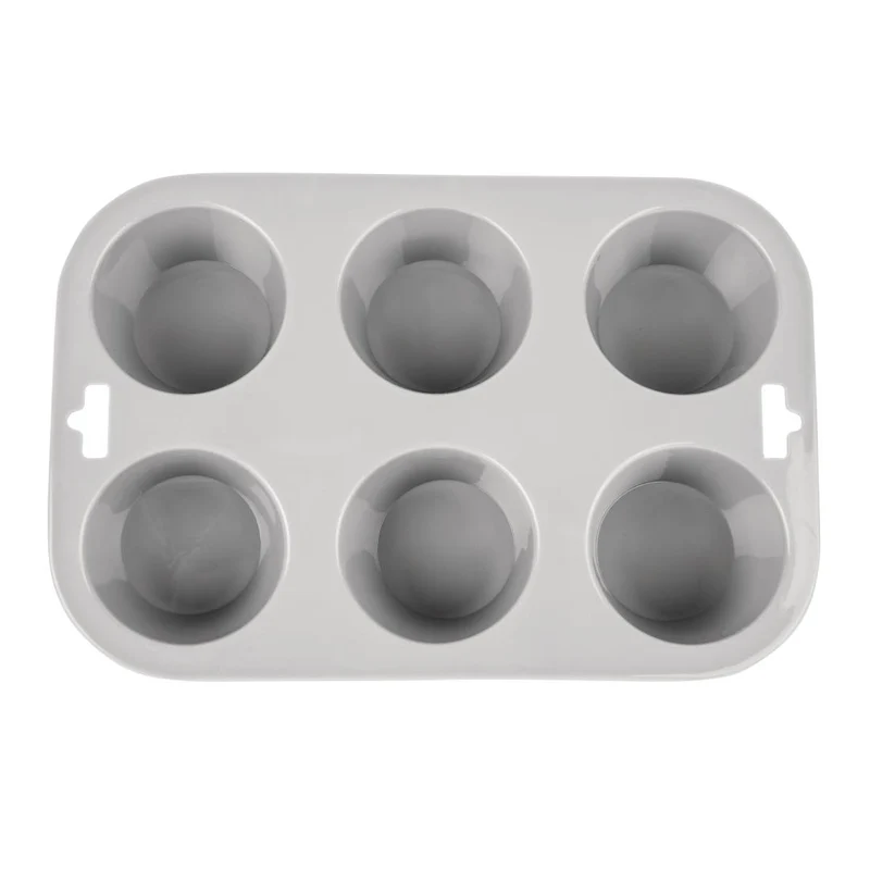 Plaque flexible en silicone 6 muffins Vogue
