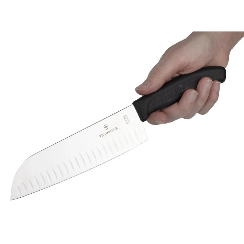Couteau Santoku alvéolé Victorinox 17cm